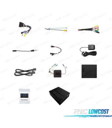 RADIO GPS ANDROID 12 PARA VOLKSWAGEN VW GOLF 7 HDMI CANBUS BLUETOOTH FULL RCA