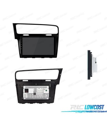 RADIO GPS ANDROID 12 PARA VOLKSWAGEN VW GOLF 7 HDMI CANBUS BLUETOOTH FULL RCA
