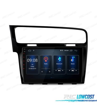 RADIO GPS ANDROID 12 PARA VOLKSWAGEN VW GOLF 7 HDMI CANBUS BLUETOOTH FULL RCA
