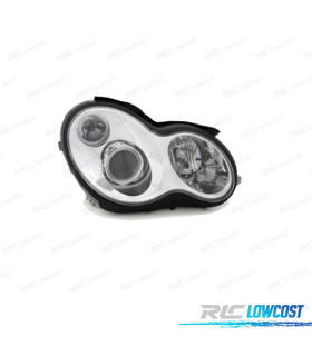 FARO DCH XENON PARA MERCEDES CLASE C W203 00-07 CROMO D2S+H7