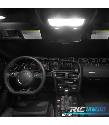 KIT 14 BOMBILLAS LED INTERIOR AUDI A5 S5 RS5 B8 08-15