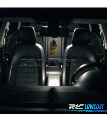 KIT 15 BOMBILLAS LED INTERIOR PARA SEAT LEON 1 M 1 99-06