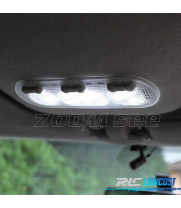 KIT 13 BOMBILLAS LED INTERIOR PARA RENAULT SCENIC 1 I MK1 96-03