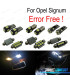 KIT 12 BOMBILLAS LED INTERIOR PARA OPEL SIGNUM 03-08