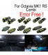 KIT 12 BOMBILLAS LED INTERIOR PARA SKODA OCTAVIA 1 MK1 MK I RS COMBI 1U5 ESTATE WAGON 96-04