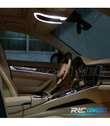 KIT 10 BOMBILLAS LED INTERIOR PARA PORSCHE MACAN S TURBO 14-