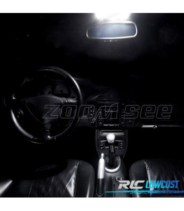 KIT 12 BOMBILLAS LED INTERIOR PARA PORSCHE 911 996 CARRERA TURBO GT LED 98-05