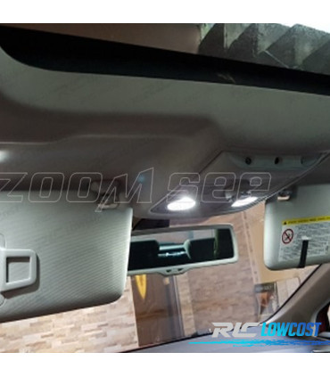 KIT 13 BOMBILLAS LED INTERIOR PARA SEAT LEON MK3 5F 5F1 5F5 5F8 13-18
