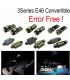 KIT 11 BOMBILLAS LED INTERIOR BMW E46 CONVERTIBLE 318CI 320CD 320CI 325CI 323CI 330CI 330CD M3 00-07