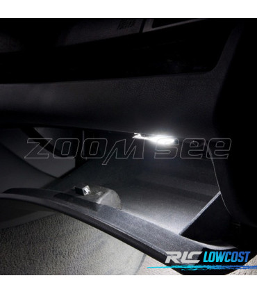 KIT 11 BOMBILLAS LED INTERIOR BMW E46 CONVERTIBLE 318CI 320CD 320CI 325CI 323CI 330CI 330CD M3 00-07