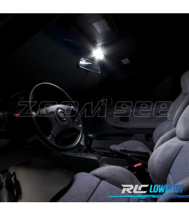 KIT 16 BOMBILLAS LED INTERIOR PARA BMW SERIE 3 E36 SEDAN COUPE M3 316I 318I 320I 323I 323IS 325I 328I 90-99