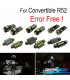 KIT 12 BOMBILLAS LED INTERIOR PARA MINI COOPER CABRIO CONVERTIBLE R52 04-07