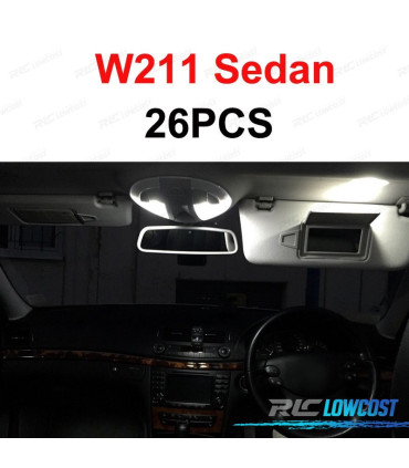 KIT BOMBILLAS LED INTERIOR PARA MERCEDES SPRINTER 906 W906 06-13