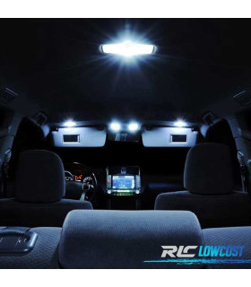 KIT 12 BOMBILLAS LED INTERIOR PARA FIAT 500L 14-18