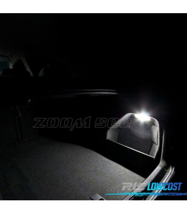 KIT 14 BOMBILLAS LED INTERIOR PARA SKODA FABIA 1 MK1 MKI BERLINA SEDAN 99-07