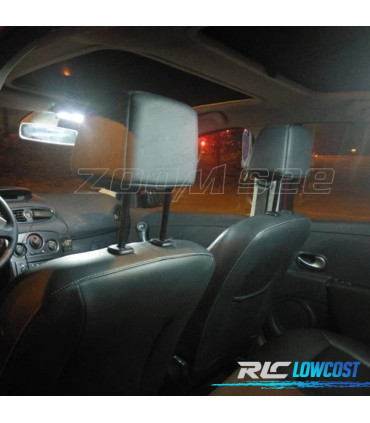 KIT 15 BOMBILLAS LED INTERIOR PARA RENAULT CLIO III MK3 GRANDTOUR 06-12