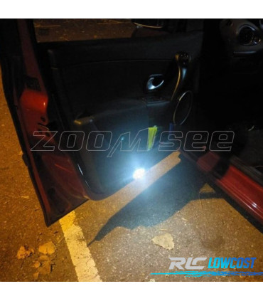KIT 15 BOMBILLAS LED INTERIOR PARA RENAULT CLIO III MK3 GRANDTOUR 06-12