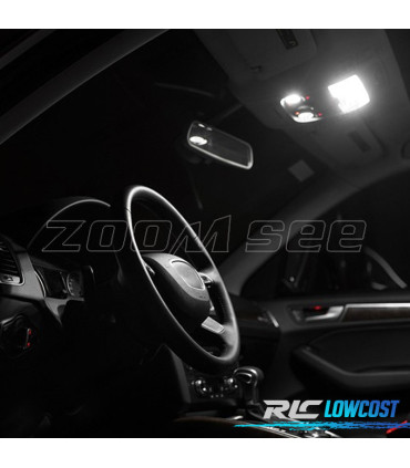 KIT 16 BOMBILLAS LED INTERIOR AUDI Q5 09-16