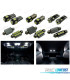 KIT 17 BOMBILLAS LED INTERIOR AUDI A4 S4 B5 SEDAN SOLO 96-01