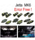 KIT 16 BOMBILLAS LED INTERIOR PARA VOLKSWAGEN VW JETTA 6 MK6 MKVI 11-