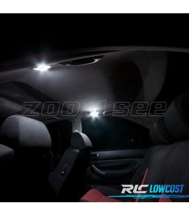 KIT 15 BOMBILLAS LED INTERIOR PARA VOLKSWAGEN VW JETTA 4 MK4 MKIV 99-05