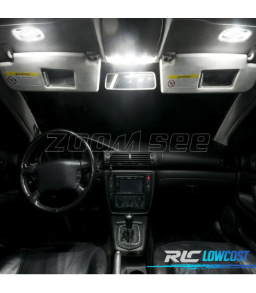 KIT 17 BOMBILLAS LED INTERIOR PARA VOLKSWAGEN VW VOLKSWAGEN VW PASSAT B5 97-05