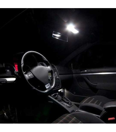 KIT 16 BOMBILLAS LED INTERIOR PARA VOLKSWAGEN VW GOLF 5 GTI 06-09