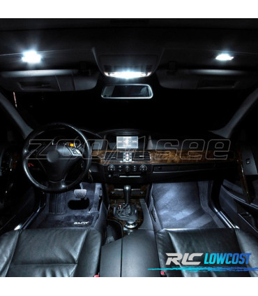 KIT 18 BOMBILLAS LED INTERIOR PARA BMW E60 E61 M5 520I 523I 530I XDRIVE 520D 525D 535D 530D SEDAN TOURING 03-10