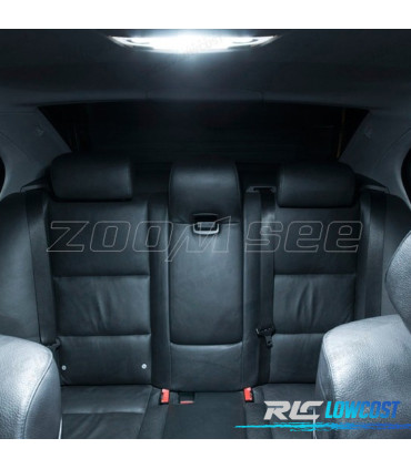 KIT 18 BOMBILLAS LED INTERIOR PARA BMW E60 E61 M5 520I 523I 530I XDRIVE 520D 525D 535D 530D SEDAN TOURING 03-10