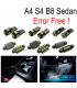 KIT 15 BOMBILLAS LED INTERIOR AUDI A4 S4 B8 SALOON SEDAN 09-15