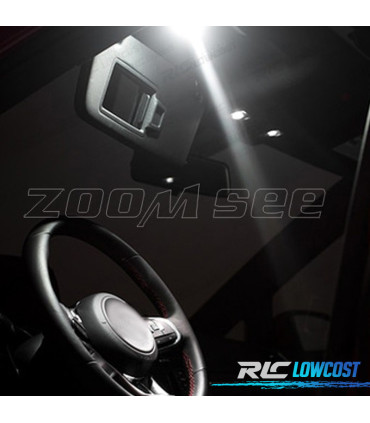 KIT 13 BOMBILLAS LED INTERIOR PARA VOLKSWAGEN VW GOLF 7 HATCHBACK GOLF ESTATE WAGON VII 14-