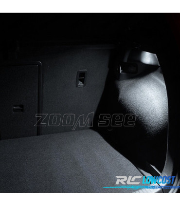 KIT 13 BOMBILLAS LED INTERIOR PARA VOLKSWAGEN VW GOLF 7 HATCHBACK GOLF ESTATE WAGON VII 14-