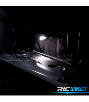 KIT 14 BOMBILLAS LED INTERIOR PARA VOLKSWAGEN VW GOLF FINCA 6 GOLF VI MK6 10-13