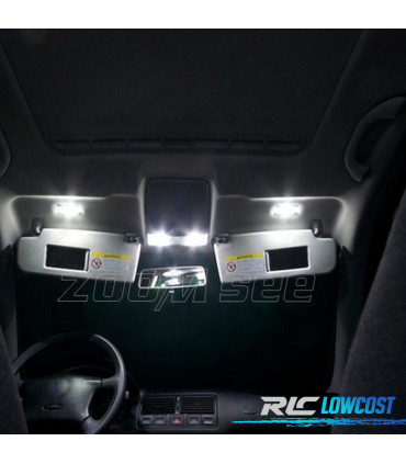 KIT 14 BOMBILLAS LED INTERIOR PARA VOLKSWAGEN VW GOLF FINCA 6 GOLF VI MK6 10-13