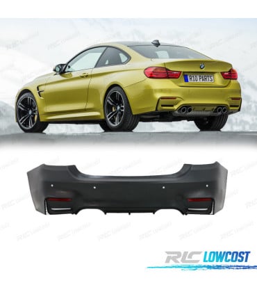 PARAGOLPES TRASERO BMW F32 F33 LOOK M4 PDC