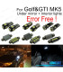 KIT 16 BOMBILLAS LED INTERIOR PARA VOLKSWAGEN VW GTI MKV GOLF 5 MK5 GOLF5 06-09