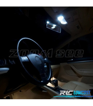 KIT 17 BOMBILLAS LED INTERIOR PARA VOLKSWAGEN VW JETTA 5 MK5 MKV 05-10