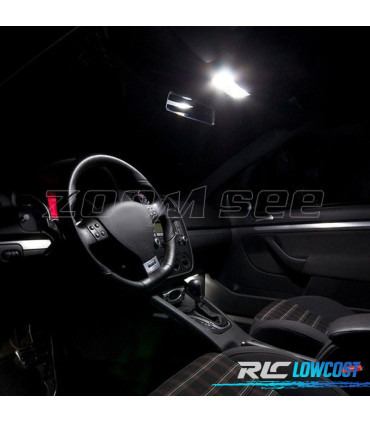 KIT 16 BOMBILLAS LED INTERIOR PARA VOLKSWAGEN VW PASSAT B6 SEDAN WAGON 06-11