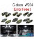 KIT 19 BOMBILLAS LED INTERIOR PARA MERCEDES CLASE ML W163 ML320 ML350 ML430 ML500 98-05
