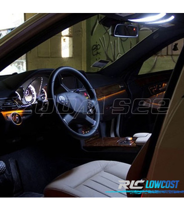 KIT 17 BOMBILLAS LED INTERIOR MERCEDES E CLASE S210 ESTATE WAGON E420 E320 95-01