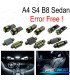 KIT 17 BOMBILLAS LED INTERIOR AUDI A4 S4 RS4 B8 QUATTRO SEDAN
