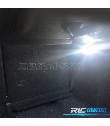 KIT 15 BOMBILLAS LED INTERIOR PARA SKODA SUPERB MK 1 SALOON MKI SEDAN 3U4 02-08