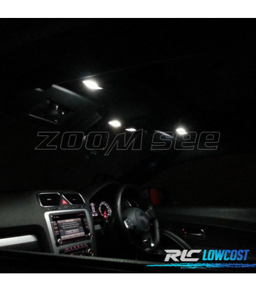 KIT 15 BOMBILLAS LED INTERIOR PARA SKODA SUPERB MK 1 SALOON MKI SEDAN 3U4 02-08