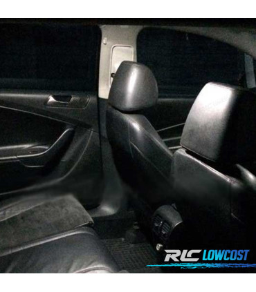 KIT 12 BOMBILLAS LED INTERIOR PARA SEAT LEON 1 P 1 CUPRA R HATCHBACK 05-12