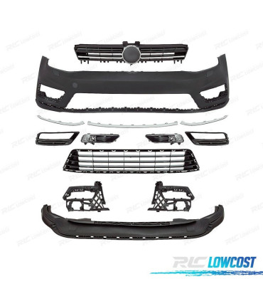 PARAGOLPES DELANTERO VOLKSWAGEN VW GOLF 7 12-17 LOOK R LINE PDC SRA