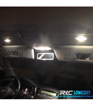 KIT 17 BOMBILLAS LED INTERIOR PARA VOLKSWAGEN VW MULTIVAN MK6 T6 16-