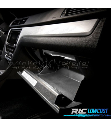 KIT 12 BOMBILLAS LED INTERIOR PARA VOLKSWAGEN VW CC 358 12-17