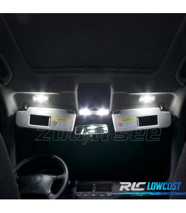KIT 11 BOMBILLAS LED INTERIOR PARA VOLKSWAGEN VW GOLF CABRIO CABRIOLET MK6 12-16