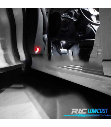 KIT 19 BOMBILLAS LED INTERIOR PARA MERCEDES CLASE C W204 SEDAN C230 C250 C280 C300 C350 C63 AMG 08-14