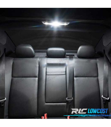 KIT 19 BOMBILLAS LED INTERIOR PARA MERCEDES CLASE C W204 SEDAN C230 C250 C280 C300 C350 C63 AMG 08-14